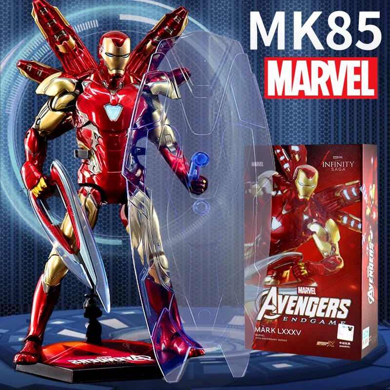 Hot Avengers Original Deluxe Iron Man Mk85 2.0 Toy Led Light Edition Mark 85 Lxxv Nano Armor 1/10 Action Figure Endgame Legends
Hot Avengers Original Deluxe Iron Man Mk85 2.0 Toy Led Light Edition Mark 85 Lxxv Nano Armor 1/10 Action Figure Endgame Legends