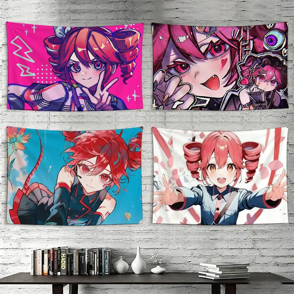 SINGER K-Kasane Teto Flags Wall Hanging Tapestry Outdoor Garage Room Decorative flag Background Blanket
SINGER K-Kasane Teto Flags Wall Hanging Tapestry Outdoor Garage Room Decorative flag Background Blanket