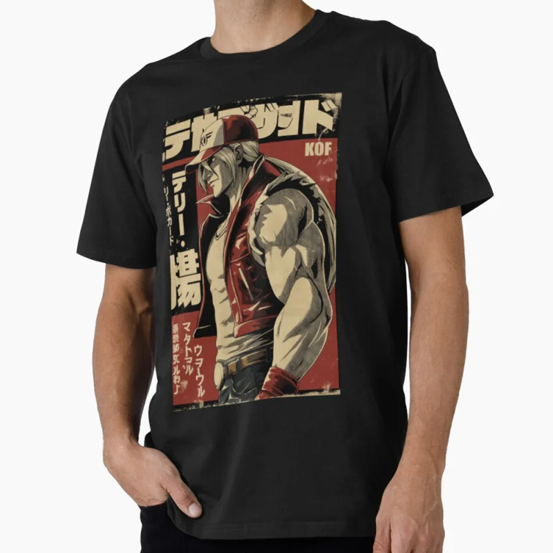 Terry Vintage Duotone Retro Combat king of fighters Gift t shirt Arcade game Graphic Tee 100% cotton Y2K Clothes All size Tops
Terry Vintage Duotone Retro Combat king of fighters Gift t shirt Arcade game Graphic Tee 100% cotton Y2K Clothes All size Tops
