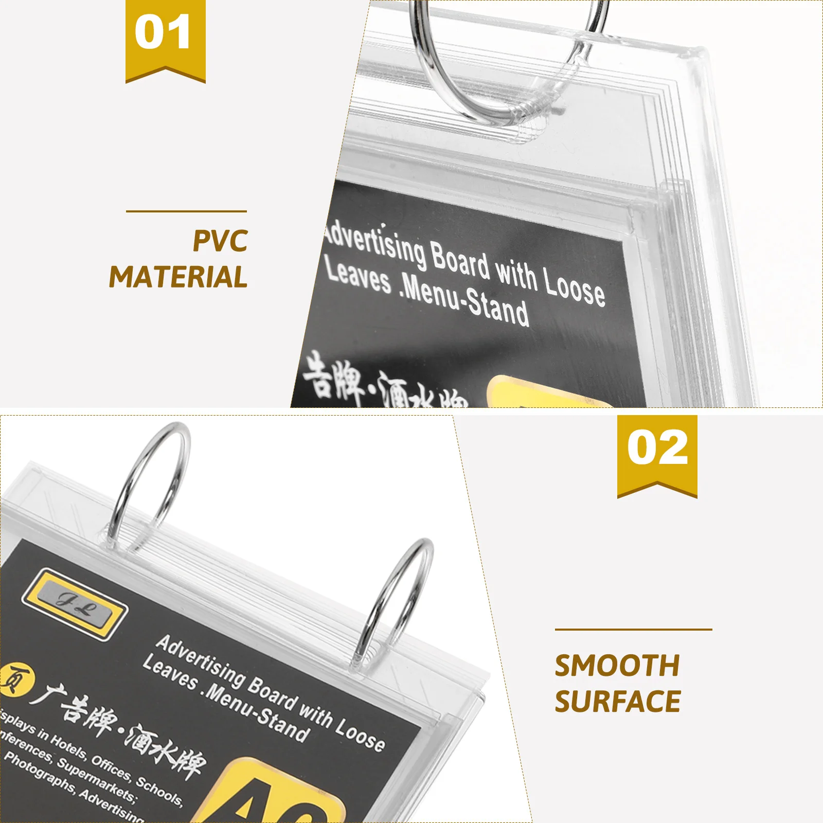 Menu Display Stand Picture Stands for Holder Plastic Paper Desk Retail Poster Frame
Menu Display Stand Picture Stands for Holder Plastic Paper Desk Retail Poster Frame