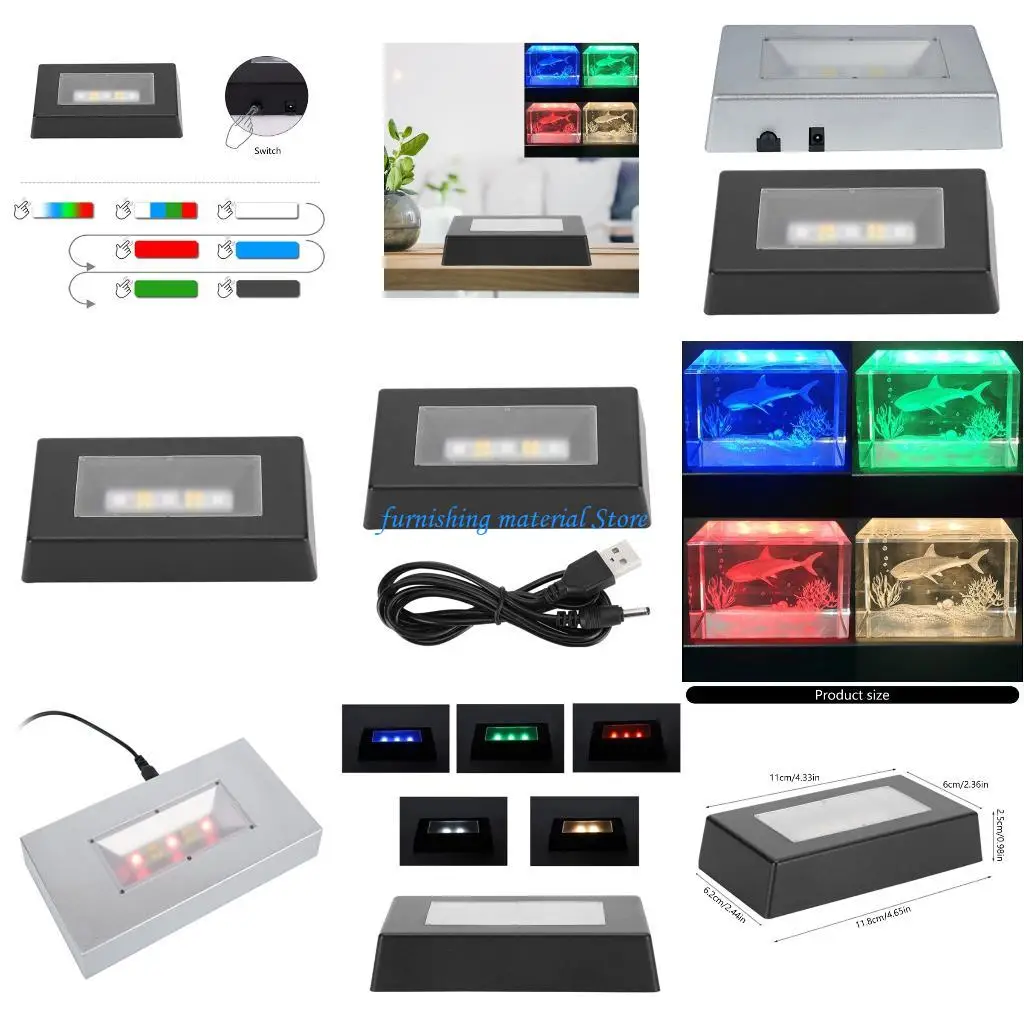 Y5GD Платформа для светодиодного кристаллического дисплея Прямоугольная подставка для светового дисплея Светодиодная подставка
Y5GD Платформа для светодиодного кристаллического дисплея Прямоугольная подставка для светового дисплея Светодиодная подставка