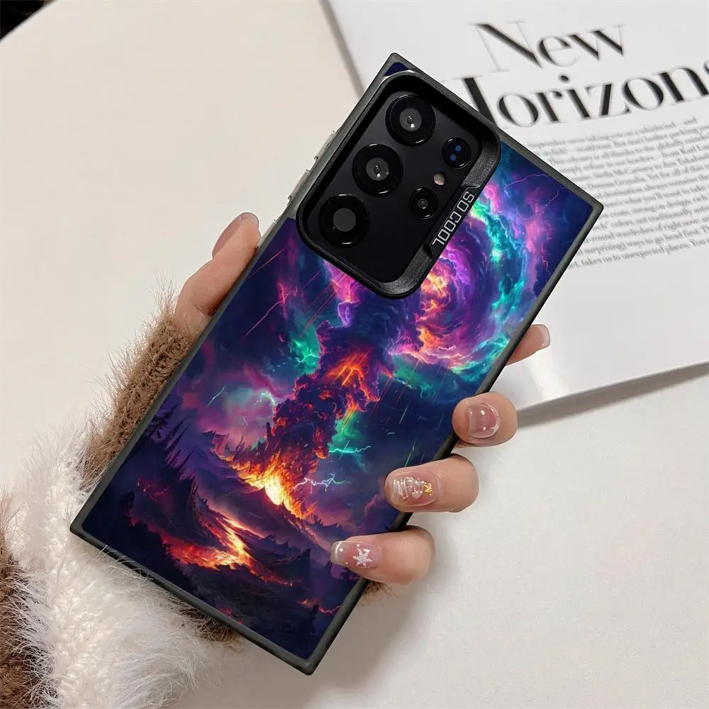 Volcano eruption case for Galaxy S25 S24 S23 S22 S21 S20 Ultra/ FE/Plus shock-proof rear cover anti-fingerprint
Volcano eruption case for Galaxy S25 S24 S23 S22 S21 S20 Ultra/ FE/Plus shock-proof rear cover anti-fingerprint