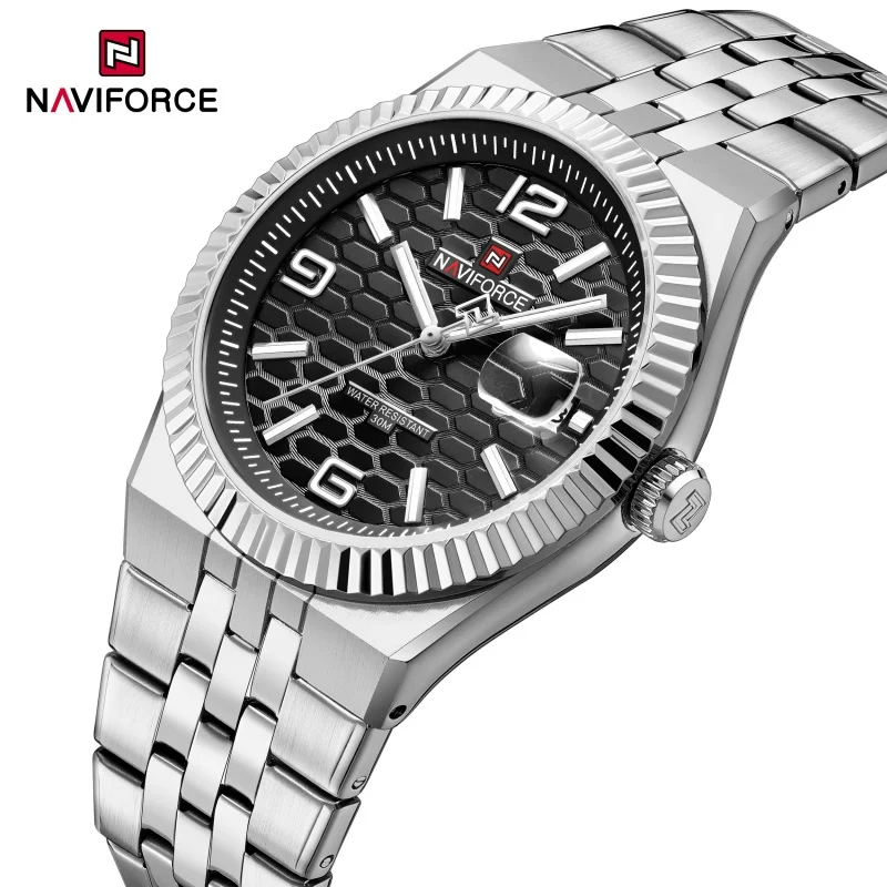 NAVIFORCE 9277 New Fashion Classic Color Quartz Watch Waterproof Night Light Calendar Business Luxury Men's Watch reloj hombre
NAVIFORCE 9277 New Fashion Classic Color Quartz Watch Waterproof Night Light Calendar Business Luxury Men's Watch reloj hombre