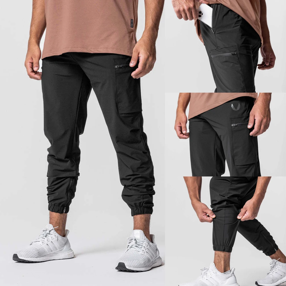 New Men's sweatpants Gym Sports Fitness Running Training Casual Pants Double pocket stretch Cargo Pants
New Men's sweatpants Gym Sports Fitness Running Training Casual Pants Double pocket stretch Cargo Pants