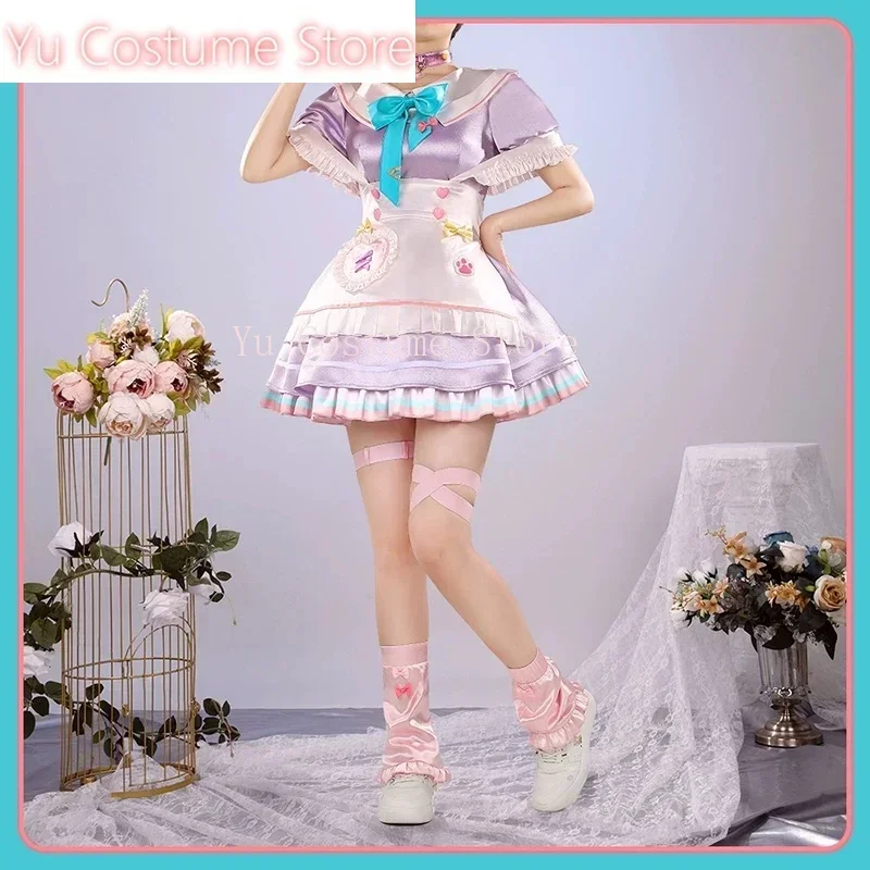 Yu Costume Vtuber Ratna Petit Game Suit Elegant Lovely Dress Uniform Cosplay Costume Halloween Carnival Party Role Play Outfit
Yu Costume Vtuber Ratna Petit Game Suit Elegant Lovely Dress Uniform Cosplay Costume Halloween Carnival Party Role Play Outfit