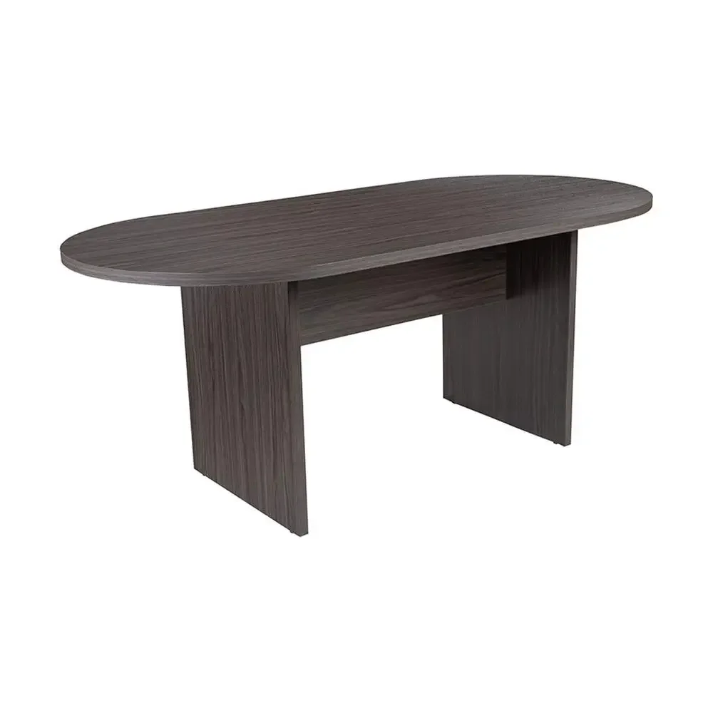 Jones 6 Oval Multipurpose Conference Table, Business Meeting Table for Office and Conference Rooms, Rustic Gray
Jones 6 Oval Multipurpose Conference Table, Business Meeting Table for Office and Conference Rooms, Rustic Gray