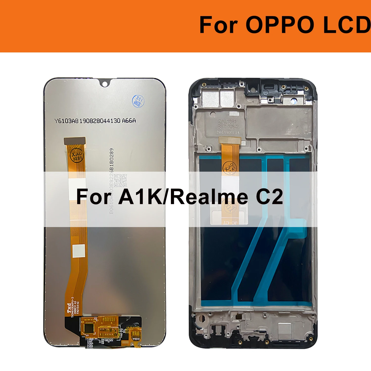 100% Tested LCD For OPPO A1K/Realme C2 CPH1923 RMX1945 Display Touch Screen Digitizer Assembly Free Tools With Frame
100% Tested LCD For OPPO A1K/Realme C2 CPH1923 RMX1945 Display Touch Screen Digitizer Assembly Free Tools With Frame