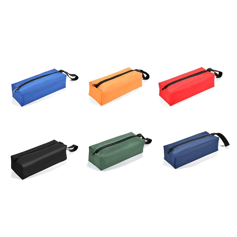 6 Pack Small Tool Pouch With Zipper, Waterproof Oxford Cloth Tool Bag Portable Tool Bag Organizer (9.8 X 3.3 X 2.7 Inch) Durable
6 Pack Small Tool Pouch With Zipper, Waterproof Oxford Cloth Tool Bag Portable Tool Bag Organizer (9.8 X 3.3 X 2.7 Inch) Durable