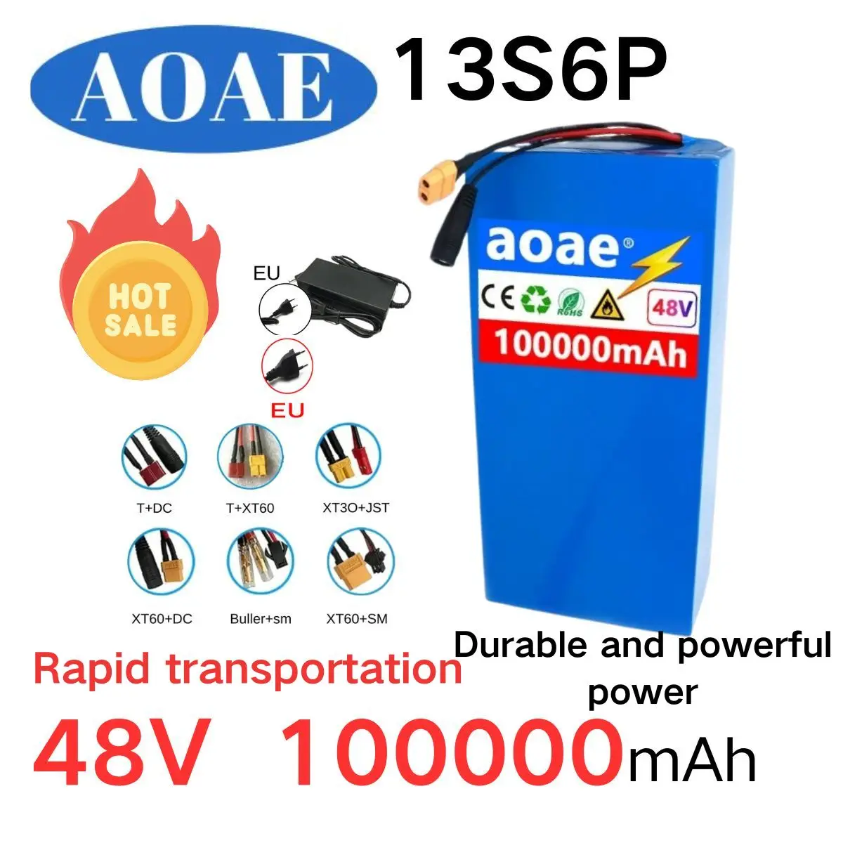 Новый мощный и долговечный литиевый аккумулятор 13s6p 48V 100ah для электроскутеров Citycoco со встроенной BMS на 50А.
Новый мощный и долговечный литиевый аккумулятор 13s6p 48V 100ah для электроскутеров Citycoco со встроенной BMS на 50А.