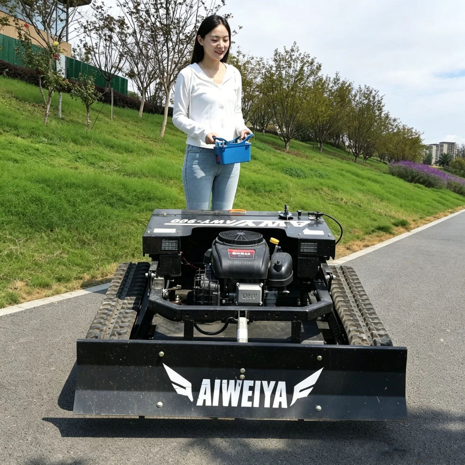 Customized low profile cordless self-propelled lawn mower, lightweight body, suitable for residential gardens and lawn care
Customized low profile cordless self-propelled lawn mower, lightweight body, suitable for residential gardens and lawn care