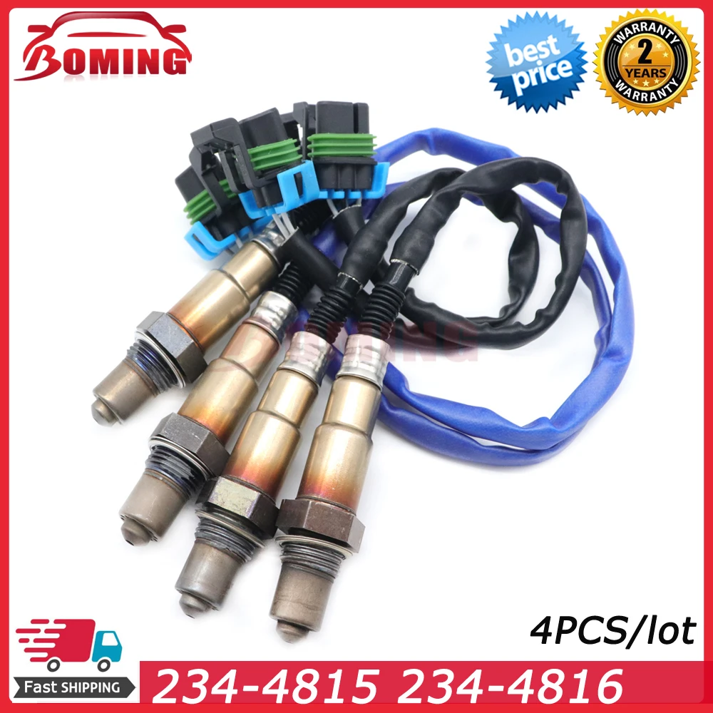 4PCS Upstream & Downstream Oxygen O2 Lambda Sensor 234-4815 234-4816 For Buick Enclave Chevrolet Traverse GMC Acadia 2009-2011
4PCS Upstream & Downstream Oxygen O2 Lambda Sensor 234-4815 234-4816 For Buick Enclave Chevrolet Traverse GMC Acadia 2009-2011