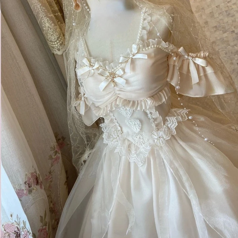 Japan Sweet Lolita Princess Party Wedding Dresses 2025 Elegant Trailing Women Victorian Vintage Jsk Dress Gothic Flower sd21a
Japan Sweet Lolita Princess Party Wedding Dresses 2025 Elegant Trailing Women Victorian Vintage Jsk Dress Gothic Flower sd21a