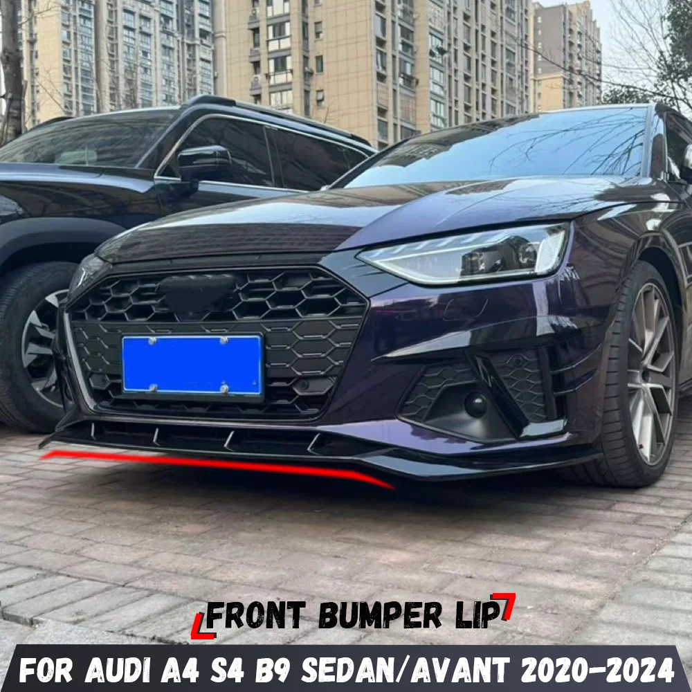 For Audi A4 S4 B9 Sedan / Avant 2020 2021 2022 2023 2024 Car Front Bumper Lip Spoiler Splitter Diffuser Bodykits Tuning Apron
For Audi A4 S4 B9 Sedan / Avant 2020 2021 2022 2023 2024 Car Front Bumper Lip Spoiler Splitter Diffuser Bodykits Tuning Apron