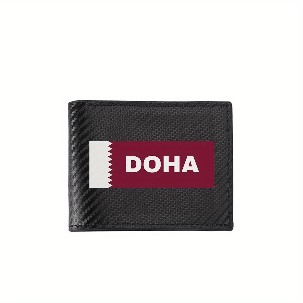 White text on maroon background Doha Men's Wallets Simple Business Modern Stylish Printing Design Gifts For Father Boyfriend Chr
White text on maroon background Doha Men's Wallets Simple Business Modern Stylish Printing Design Gifts For Father Boyfriend Chr