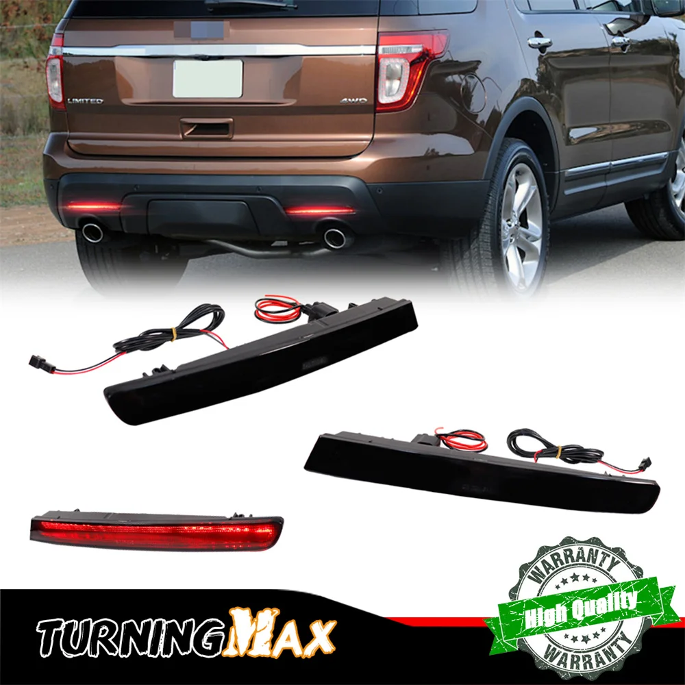 European Style Red LED Car Rear Bumper Reflectors Tail/Brake Lights Rear Fog Lights For Ford Explorer 2011 2012 2013 2014 2015
European Style Red LED Car Rear Bumper Reflectors Tail/Brake Lights Rear Fog Lights For Ford Explorer 2011 2012 2013 2014 2015
