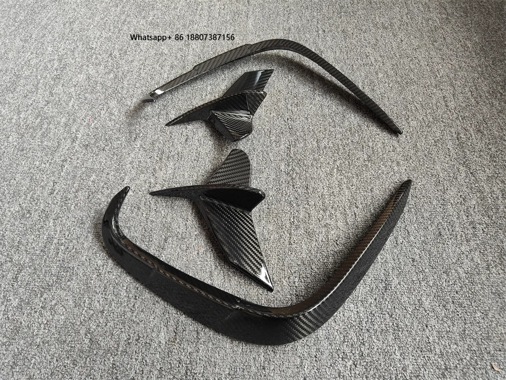Dry Carbon Fiber TK Style Rear Bumper Ventilation Cover Decoration forBMW 8 Series G14 G15 G16 Body Kit
Dry Carbon Fiber TK Style Rear Bumper Ventilation Cover Decoration forBMW 8 Series G14 G15 G16 Body Kit