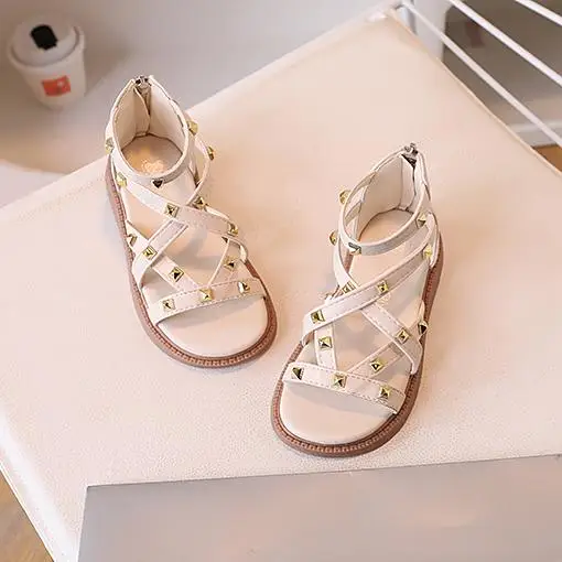 2025 New Summer Kids Gladiator Shoes for Girls Anti-slippery Sole Toddler Beach Sandals with Cross Straps Roman Vintage Retro
2025 New Summer Kids Gladiator Shoes for Girls Anti-slippery Sole Toddler Beach Sandals with Cross Straps Roman Vintage Retro
