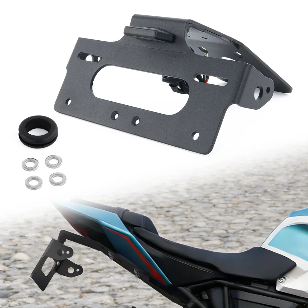Motorcycle License Plate Holder Number Frame LED Light Bracket Rear Tail Tidy Fender Eliminator kit R125 2023 2024 2025 For Voge
Motorcycle License Plate Holder Number Frame LED Light Bracket Rear Tail Tidy Fender Eliminator kit R125 2023 2024 2025 For Voge