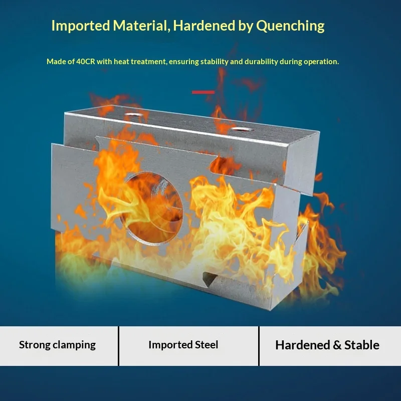 Stability Double Extension OK Clamp M6/M8L Wedge Fixture Multi Station Vise Block for CNC Machining Batch Production Fixturing
Stability Double Extension OK Clamp M6/M8L Wedge Fixture Multi Station Vise Block for CNC Machining Batch Production Fixturing