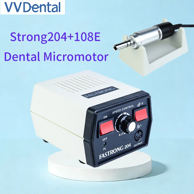 Стоматологический микромотор FASTRONG 204, 35000 об/мин, наконечник E-типа для лабораторий и клиник, для полировки и обрезки, с ножной педалью, для стоматологии, ювелирных работ, маникюра
Стоматологический микромотор FASTRONG 204, 35000 об/мин, наконечник E-типа для лабораторий и клиник, для полировки и обрезки, с ножной педалью, для стоматологии, ювелирных работ, маникюра