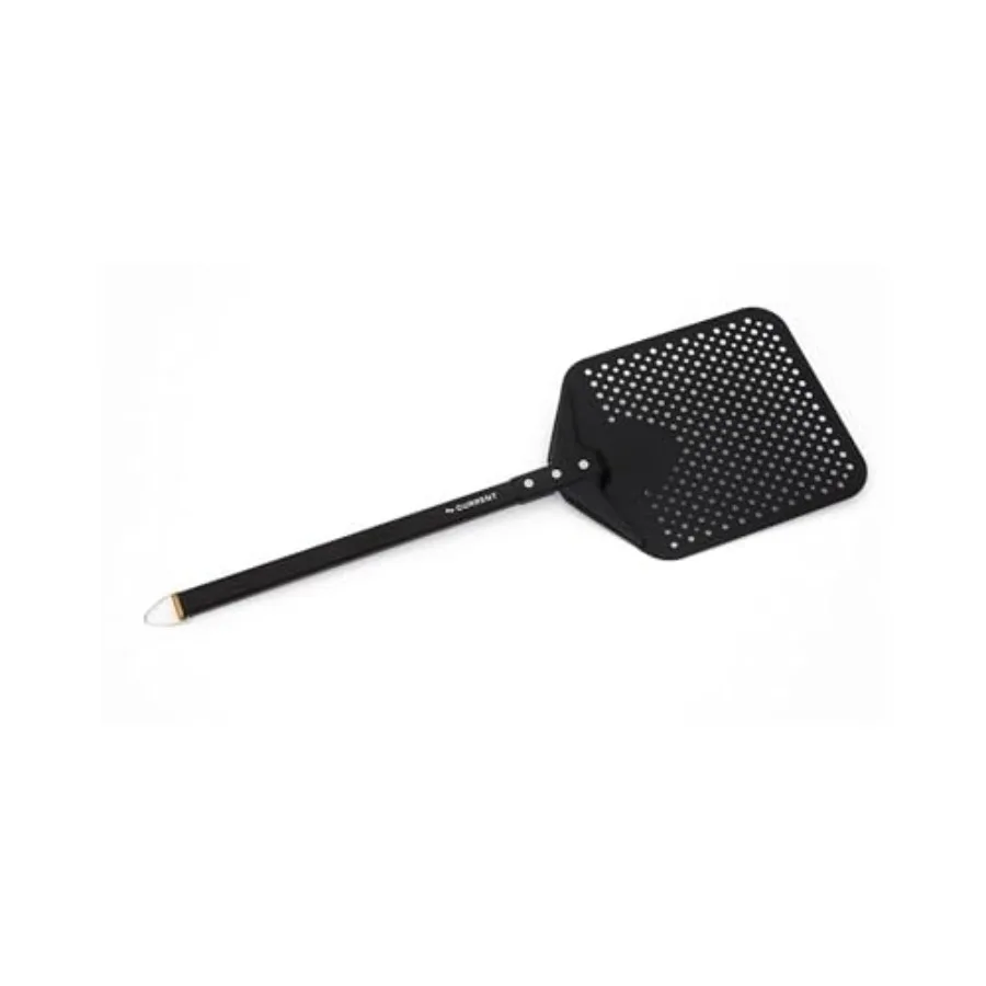 Perforated Pizza Peel Lightweight Aluminum Pizza Paddle Turner with Heat-Resistant Handle Ultra-Thin Edge for Easy Transfers Mi
Perforated Pizza Peel Lightweight Aluminum Pizza Paddle Turner with Heat-Resistant Handle Ultra-Thin Edge for Easy Transfers Mi