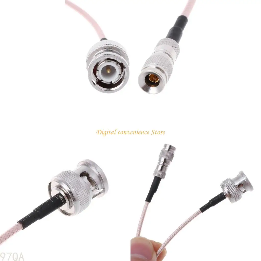 97QA DIN 1.0/2.3 Mini BNC To BNC Male Connector Cable RF RG179 for HD 75ohm For B 
97QA DIN 1.0/2.3 Mini BNC To BNC Male Connector Cable RF RG179 for HD 75ohm For B