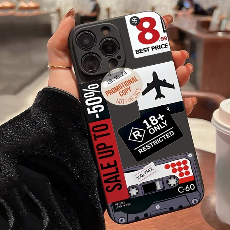 Airplane Label Phone Case For Xiaomi 15 14 Pro 13 12 11 Lite 5G 13T 12T 11T Shockproof Candy Color Matte Soft TPU Silicone Cover
Airplane Label Phone Case For Xiaomi 15 14 Pro 13 12 11 Lite 5G 13T 12T 11T Shockproof Candy Color Matte Soft TPU Silicone Cover