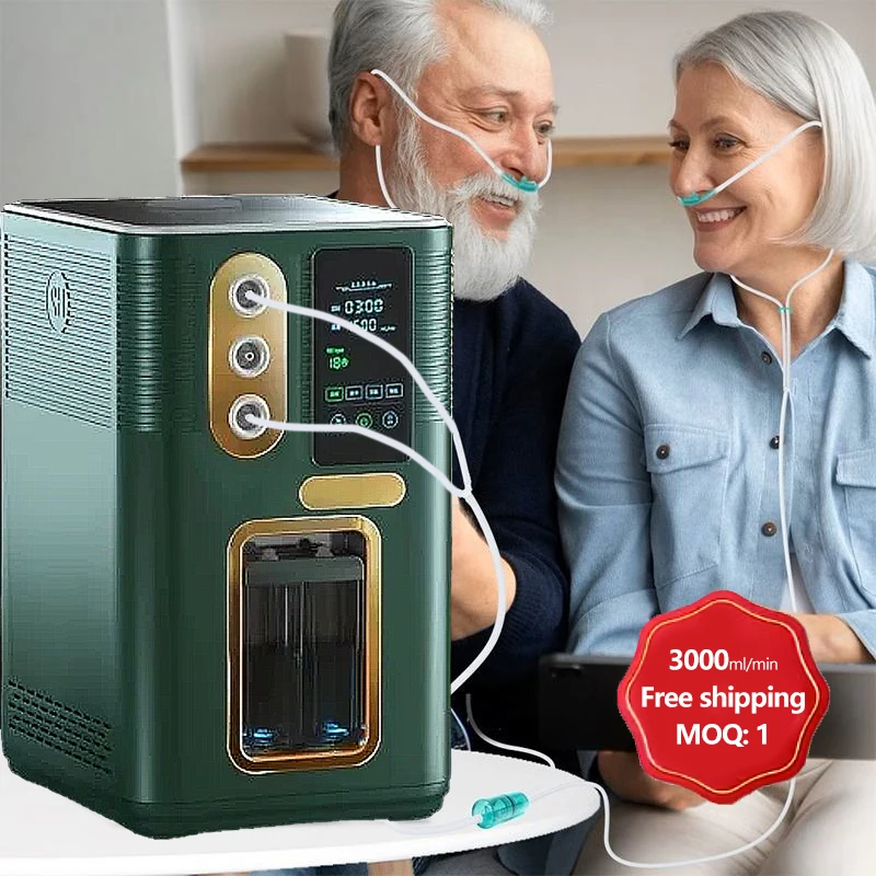 Portable PEM Hydrogen And Oxygen Inhalation Machine 1800ML 3000ML Hydrogen Water Generator H2 Molecular Low Noise Water Purifier
Portable PEM Hydrogen And Oxygen Inhalation Machine 1800ML 3000ML Hydrogen Water Generator H2 Molecular Low Noise Water Purifier
