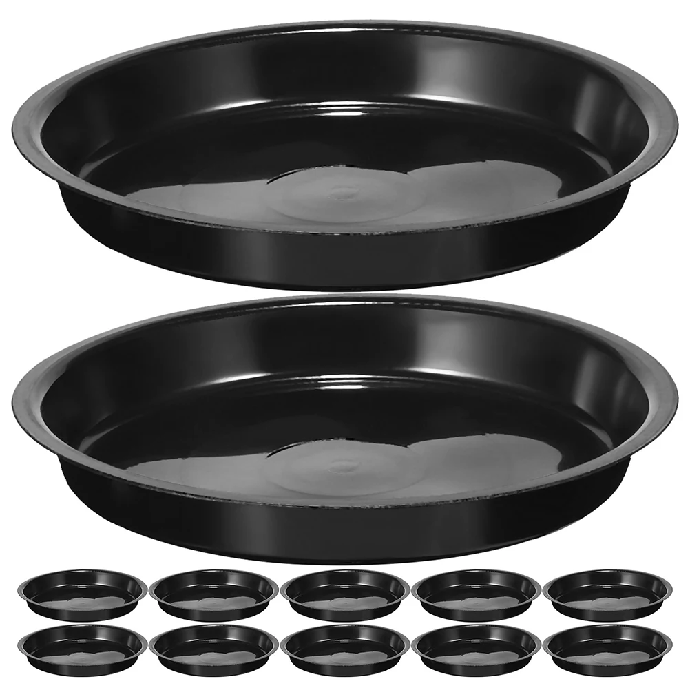 16pcs Black Round Plastic Plant Trays 180# Flat Edge for Pots Prevent Water Gardening Accessories
16pcs Black Round Plastic Plant Trays 180# Flat Edge for Pots Prevent Water Gardening Accessories