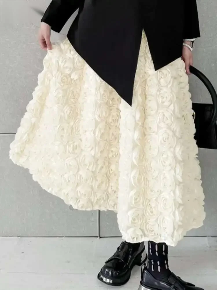 French Sweet Style Loose 3D Flower Design Long Skirts Unique Skirt Beautiful Women Clothing 2026 Autumn New Fashion GE4XQ
French Sweet Style Loose 3D Flower Design Long Skirts Unique Skirt Beautiful Women Clothing 2026 Autumn New Fashion GE4XQ