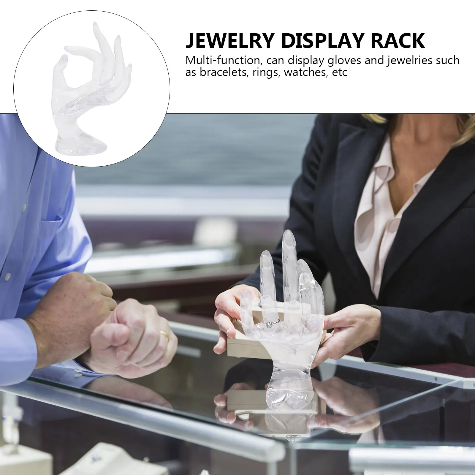 Bracelet Display Stand Plastic Hand Decoration Rack Holder Jewelry Ring for Selling Miss
Bracelet Display Stand Plastic Hand Decoration Rack Holder Jewelry Ring for Selling Miss