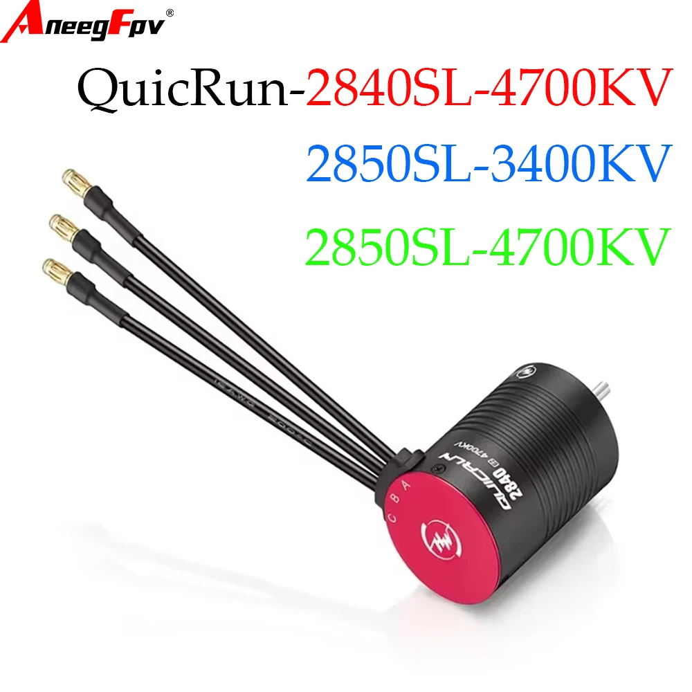 2025 NEW HobbyWing QuicRun 2840SL 4700KV G2 /2850SL 4700KV /3400KV G2 Brushless Sensored Motor For 1/12 1/14 RC Cars
2025 NEW HobbyWing QuicRun 2840SL 4700KV G2 /2850SL 4700KV /3400KV G2 Brushless Sensored Motor For 1/12 1/14 RC Cars