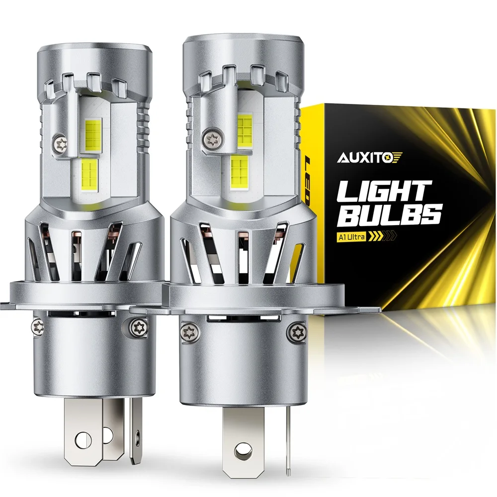 AUXITO 2Pcs H4 LED Headlight Bulbs Dual Fan CANBUS 9003 HB2 Turbo LED Headlamps High Low Beam 6500K White 25000LM Super Bright
AUXITO 2Pcs H4 LED Headlight Bulbs Dual Fan CANBUS 9003 HB2 Turbo LED Headlamps High Low Beam 6500K White 25000LM Super Bright