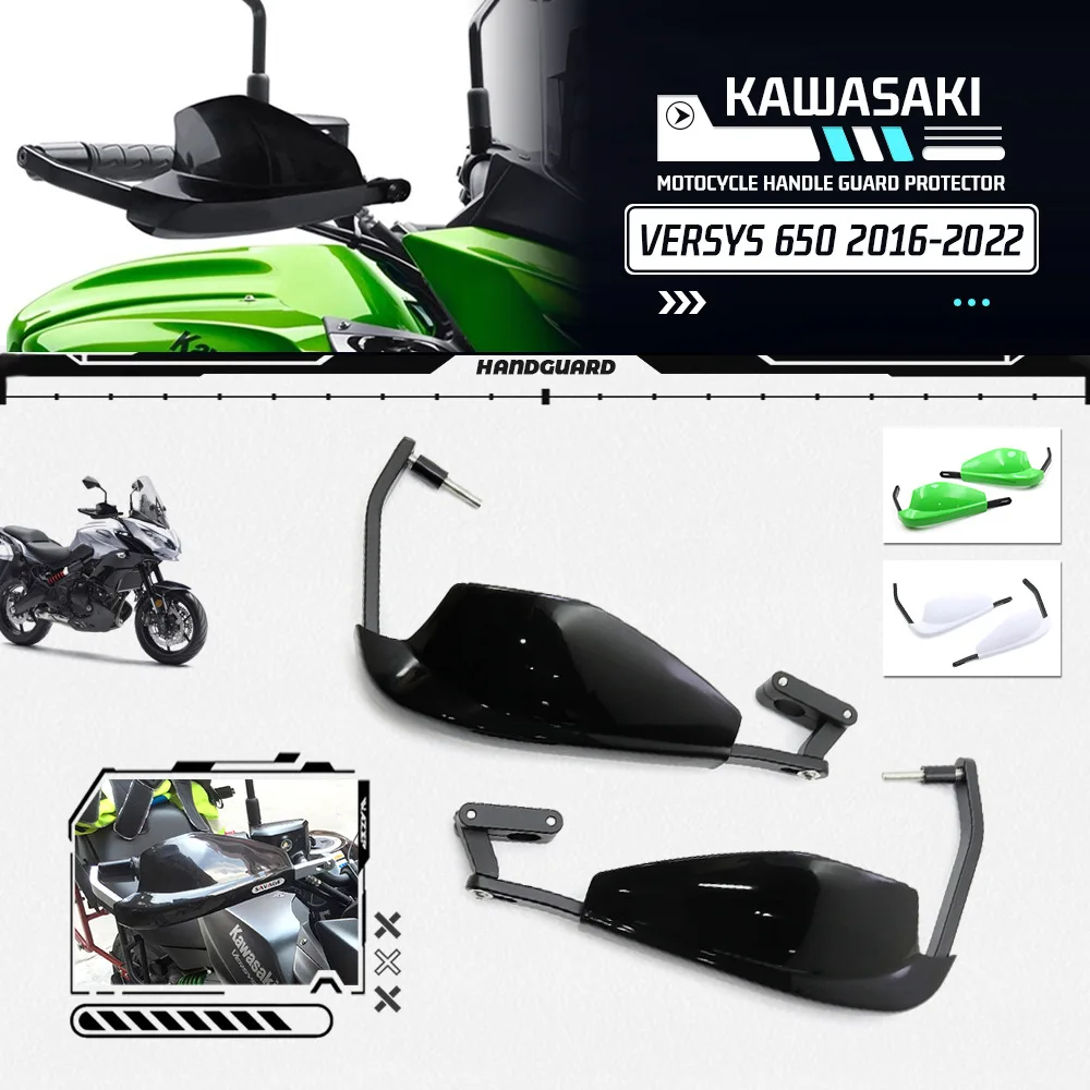 For Kawasaki Versys 650 KLE650 KLE 650 2015-2023 Motorcycle Handlebar Guard Handle Guards Handguard Hand Brake Clutch windshield
For Kawasaki Versys 650 KLE650 KLE 650 2015-2023 Motorcycle Handlebar Guard Handle Guards Handguard Hand Brake Clutch windshield