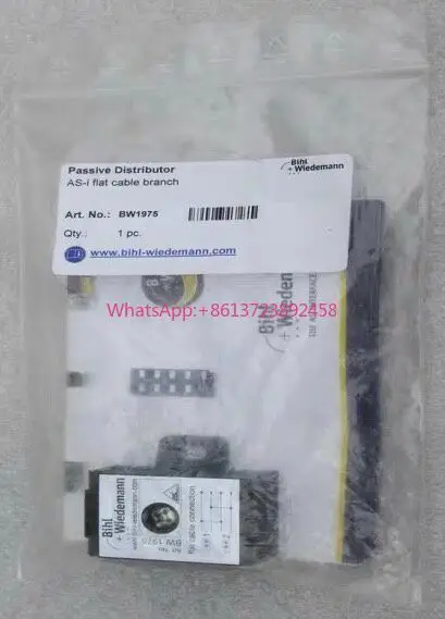 BWU1975 Bihl + Wiedemann, the module is brand new and original, high quality
BWU1975 Bihl + Wiedemann, the module is brand new and original, high quality