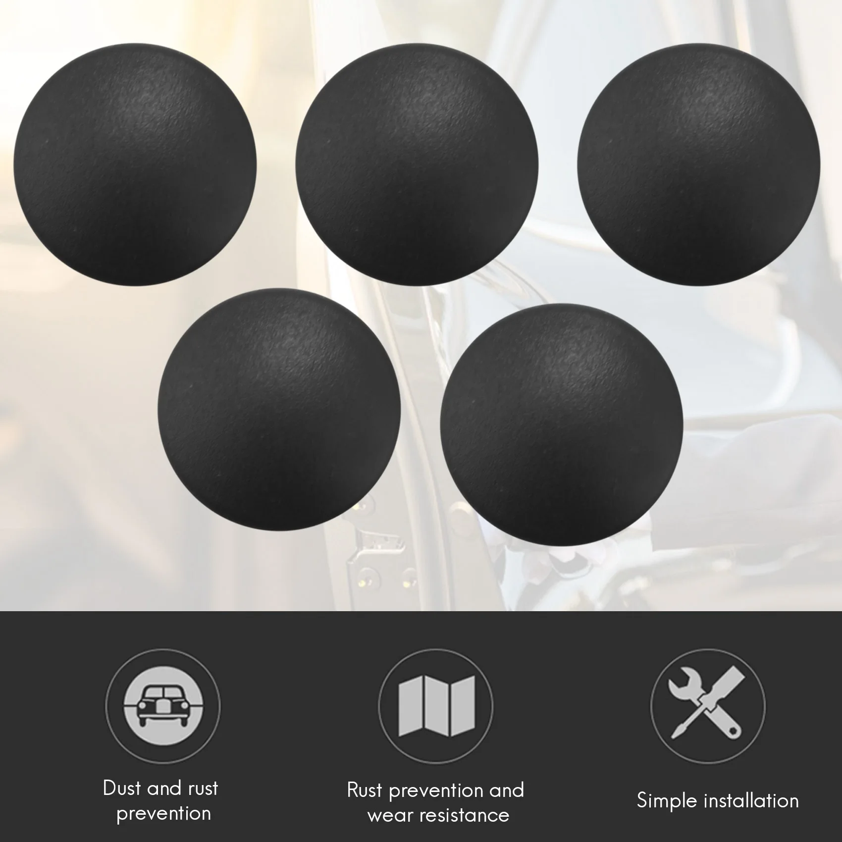 N26R-12Pcs New Trim Stickers Practical Cover Car Interior Anti-Rust Cap Door Lock Screw Protector
N26R-12Pcs New Trim Stickers Practical Cover Car Interior Anti-Rust Cap Door Lock Screw Protector