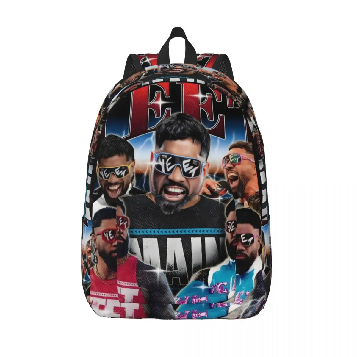 Пользовательский 3D-печать Ретро 90-х Jey Uso Yeet Холщовый рюкзак Борцовский спортивный школьный колледж Дорожные сумки Книжная сумка Подходит для 15-дюймового ноутбука
Пользовательский 3D-печать Ретро 90-х Jey Uso Yeet Холщовый рюкзак Борцовский спортивный школьный колледж Дорожные сумки Книжная сумка Подходит для 15-дюймового ноутбука