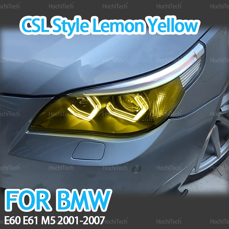 Лимонно-желтый DRL CSL M4 Style LED Angel Eyes Kit Ring Lamps для BMW 5 серии E60 E61 520i 525i 530i 540i 545i 550i M5 2001-2007
Лимонно-желтый DRL CSL M4 Style LED Angel Eyes Kit Ring Lamps для BMW 5 серии E60 E61 520i 525i 530i 540i 545i 550i M5 2001-2007