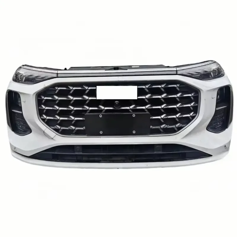 Easy Installation Front Bumper for Q6 with Chrome Trim ABS Clips and Fog Light Cut-Outs
Easy Installation Front Bumper for Q6 with Chrome Trim ABS Clips and Fog Light Cut-Outs