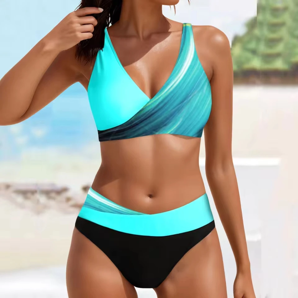 Women High Waisted Bikini Sexy Push Up Two Piece Swimsuits Vintage Swimsuit Two Piece Retro Ruched New High Elastic Bikini Set
Women High Waisted Bikini Sexy Push Up Two Piece Swimsuits Vintage Swimsuit Two Piece Retro Ruched New High Elastic Bikini Set