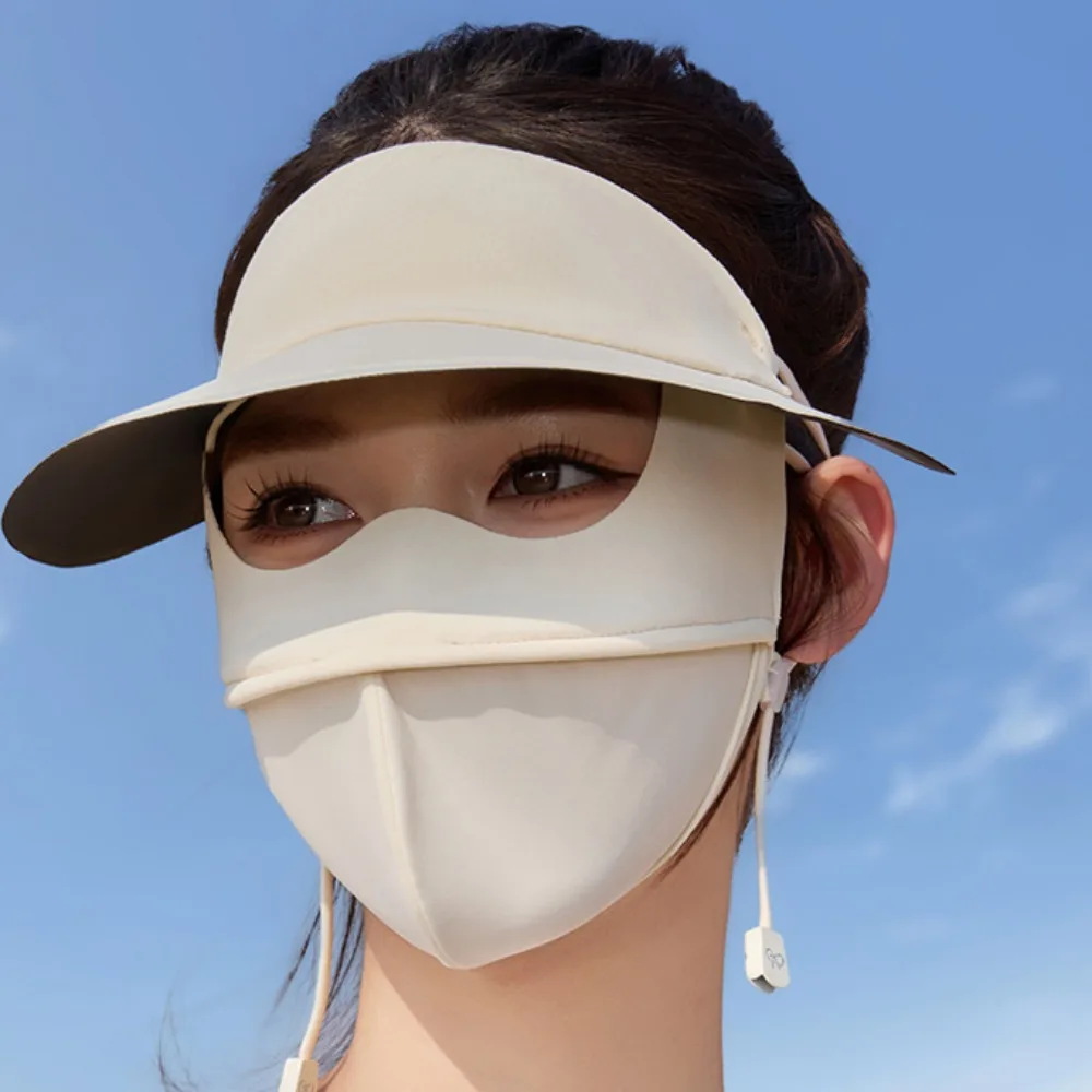 Летняя защита от ультрафиолета, солнцезащитный крем, крышка для лица, сплошной цвет, эластичная маска из ледяного шелка, пылезащитный козырек, шляпа, УФ-защита, вуаль для верховой езды 
Летняя защита от ультрафиолета, солнцезащитный крем, крышка для лица, сплошной цвет, эластичная маска из ледяного шелка, пылезащитный козырек, шляпа, УФ-защита, вуаль для верховой езды