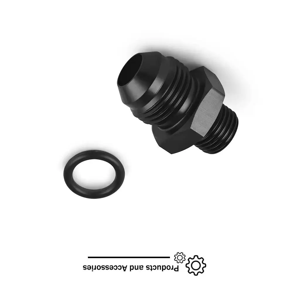 AN6 6AN to AN8 8AN Male Adapter Fitting Black ORB-6 O-ring Boss BX101909
AN6 6AN to AN8 8AN Male Adapter Fitting Black ORB-6 O-ring Boss BX101909