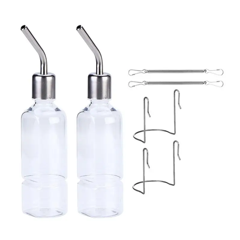 E8BD Durable Rabbit Water Dispenser Hanging Feeder For Cage 180ml Large Capacity
E8BD Durable Rabbit Water Dispenser Hanging Feeder For Cage 180ml Large Capacity