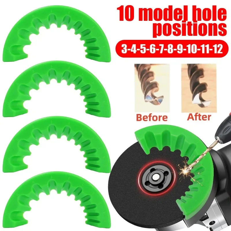 New 10 model hole Drill Bit Grinding Sharpener Angle Grinder Attachment Precision Drilling Brack Polishing Grinding Tool 3-12mm
New 10 model hole Drill Bit Grinding Sharpener Angle Grinder Attachment Precision Drilling Brack Polishing Grinding Tool 3-12mm