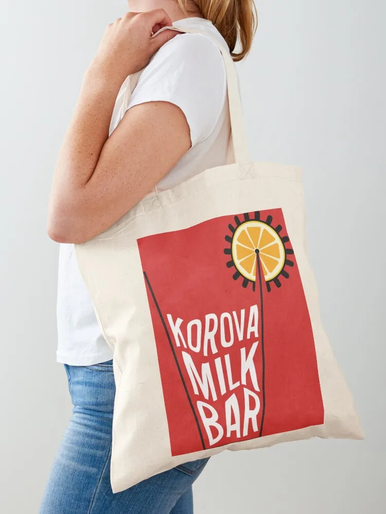 Korova Milk Bar Poster Tote Bag tote bags cloth bags Canvas stote bag bags woman 2025 custom canvas bag
Korova Milk Bar Poster Tote Bag tote bags cloth bags Canvas stote bag bags woman 2025 custom canvas bag