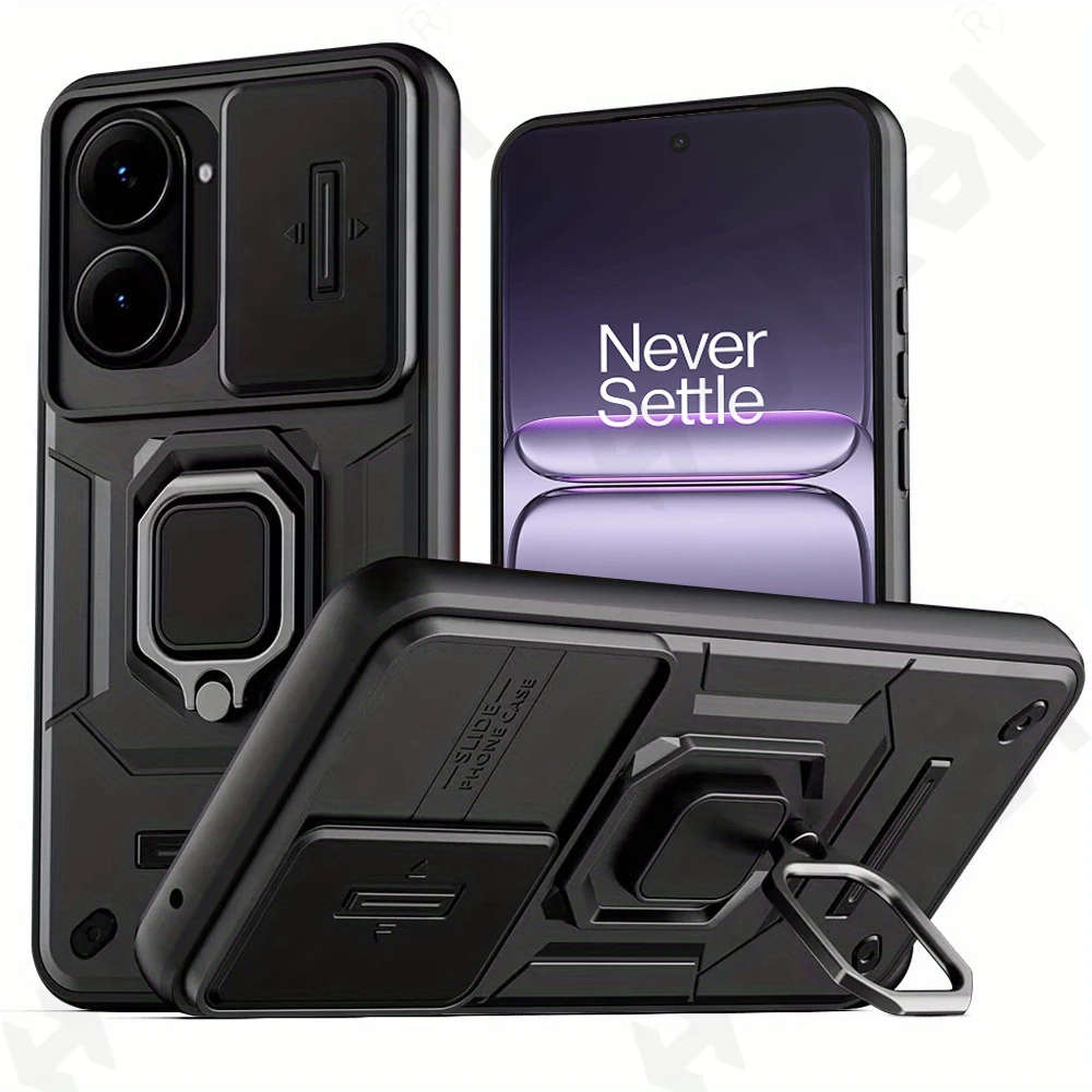Case for OnePlus Nord 5 CE 5 13T 4 13R 13 4G 5G 2025 Slide Camera Ring Stand Armor Anti-fall Protection Kickstand Cover
Case for OnePlus Nord 5 CE 5 13T 4 13R 13 4G 5G 2025 Slide Camera Ring Stand Armor Anti-fall Protection Kickstand Cover