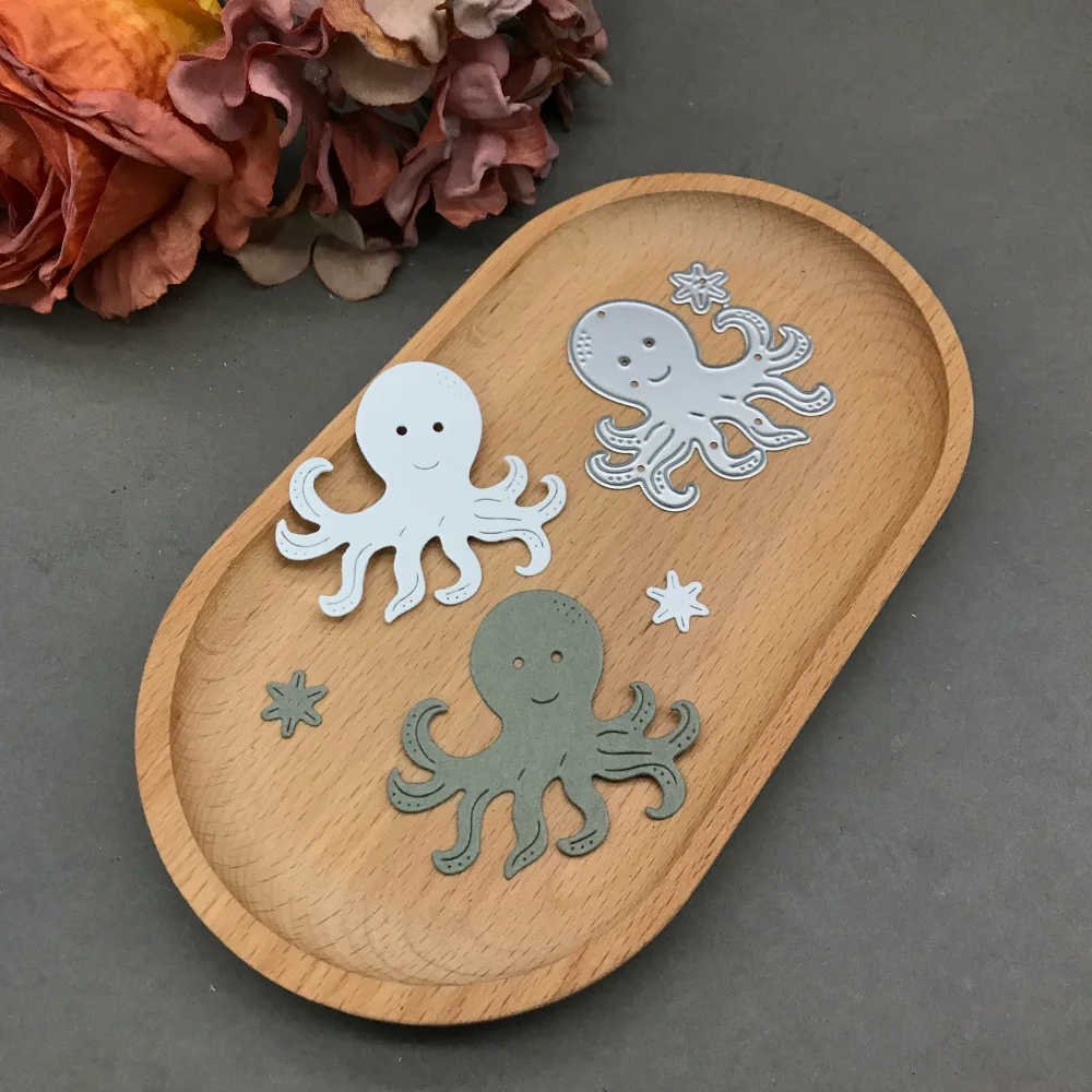 1pcs metal cutting dies cut die mold Octopus decoration Scrapbook paper craft blade punch stencils dies
1pcs metal cutting dies cut die mold Octopus decoration Scrapbook paper craft blade punch stencils dies