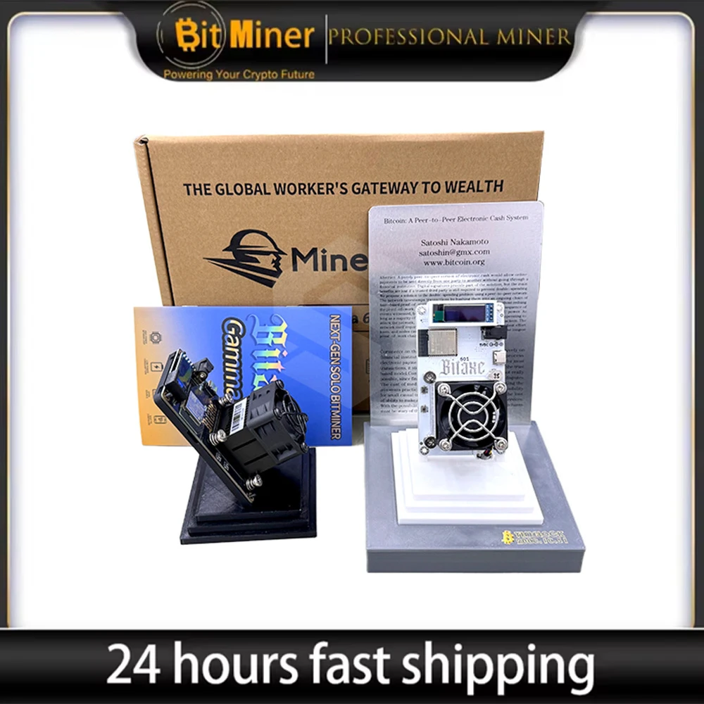 New model Bitcoin miner Bitaxe Gamma 601 cryptos miner 1.2TH/S 18W From Antminer S21 BTC Asic miner Bitcoin Mining Machine
New model Bitcoin miner Bitaxe Gamma 601 cryptos miner 1.2TH/S 18W From Antminer S21 BTC Asic miner Bitcoin Mining Machine