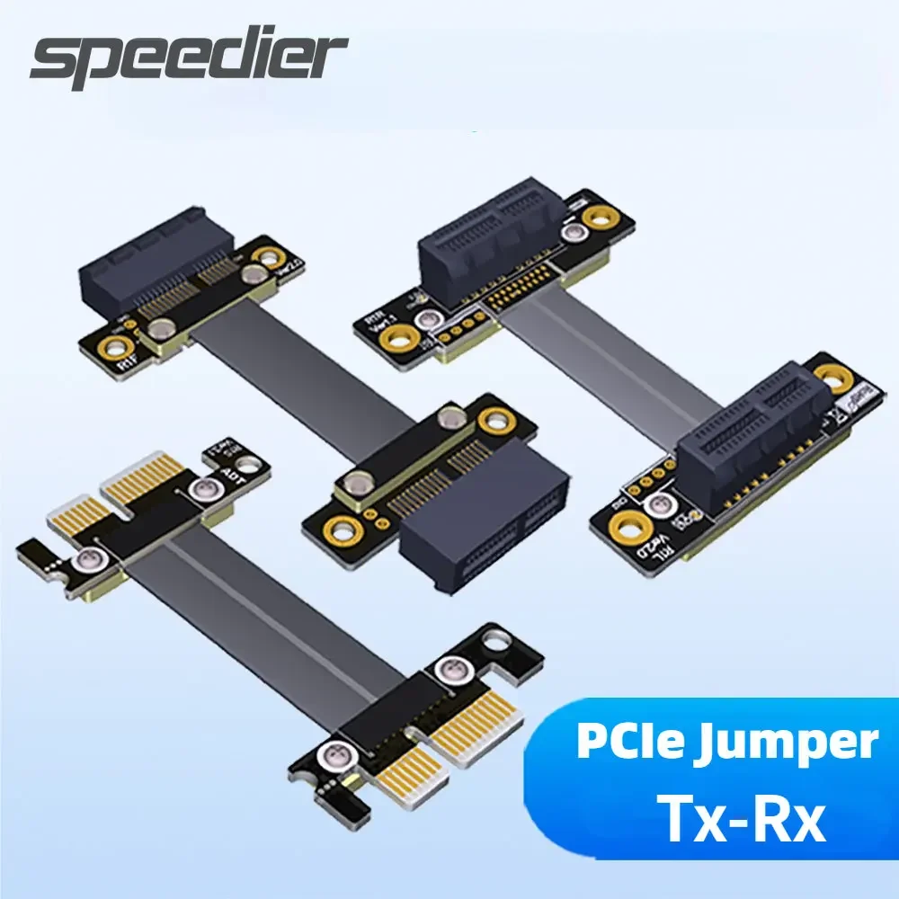 ADT новый PCI Express 3,0x1 до x1 перемычки кабель PCI-E Tx к Tx /Tx к Rx PCIe сигнала 1X серверный переходник для расширения платы
ADT новый PCI Express 3,0x1 до x1 перемычки кабель PCI-E Tx к Tx /Tx к Rx PCIe сигнала 1X серверный переходник для расширения платы