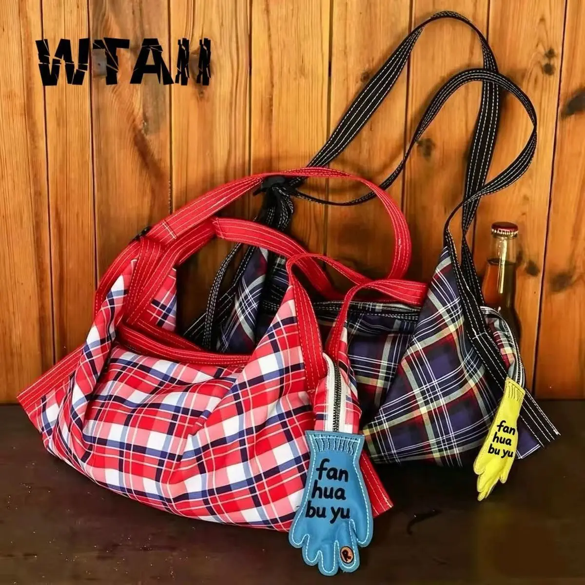 Vintage Plaid Bag Women Fashion 2026 New Mori Girl Shoulder Bag Handbag All-match
Vintage Plaid Bag Women Fashion 2026 New Mori Girl Shoulder Bag Handbag All-match